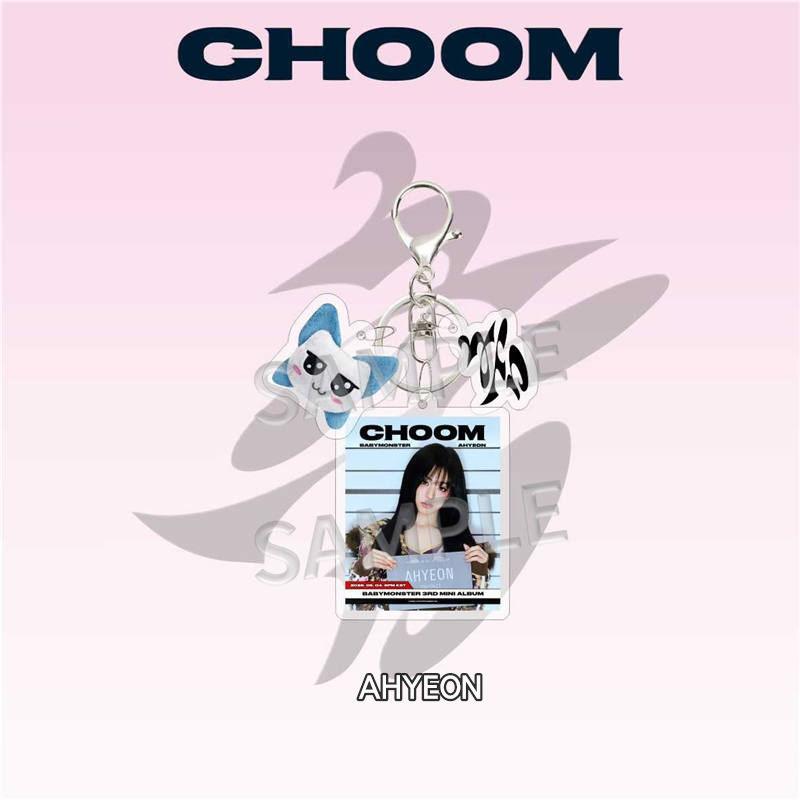 2番目半額 BABYMONSTERグッズ CHOOM キーリング アクリル ベイビー