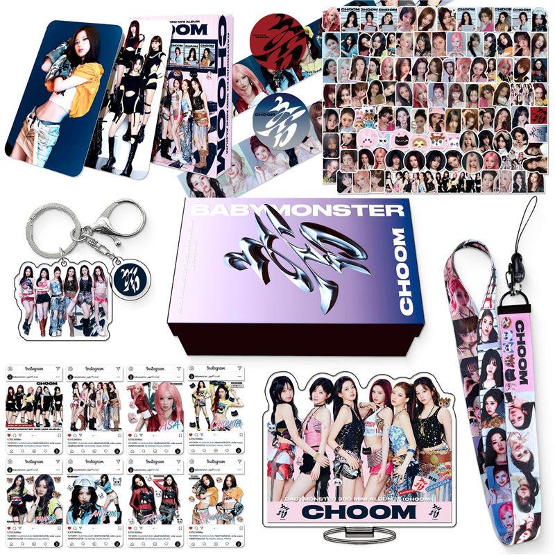 BABYMONSTERグッズ ギフトボックス フォトカード CHOOM テープ セット
