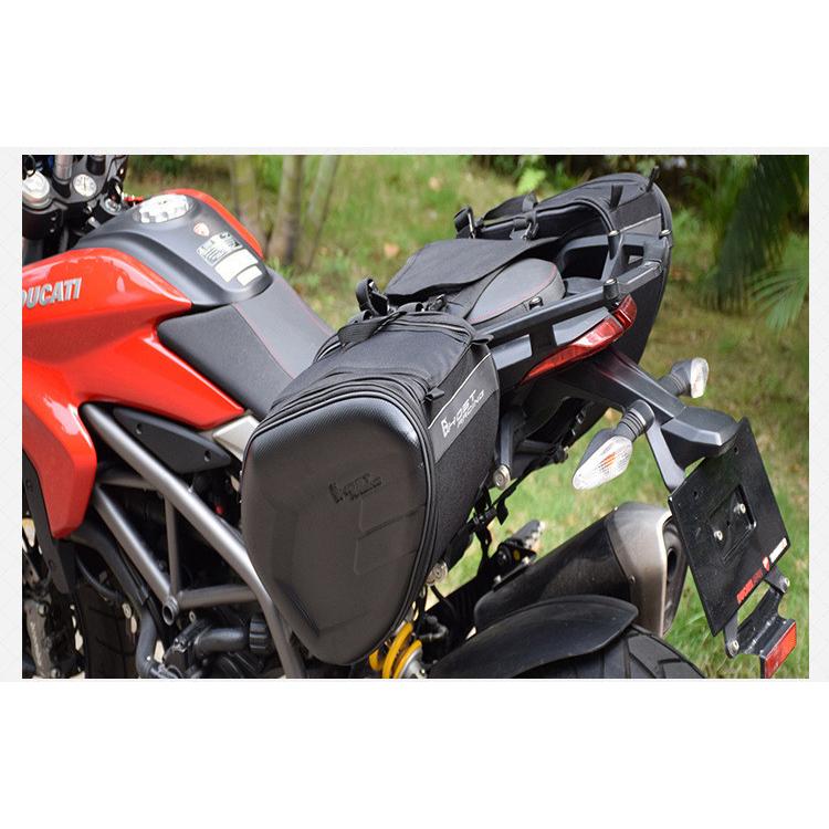 バイクサイドバッグ シートバッグ 防水 サドルバッグ 36/58リミット