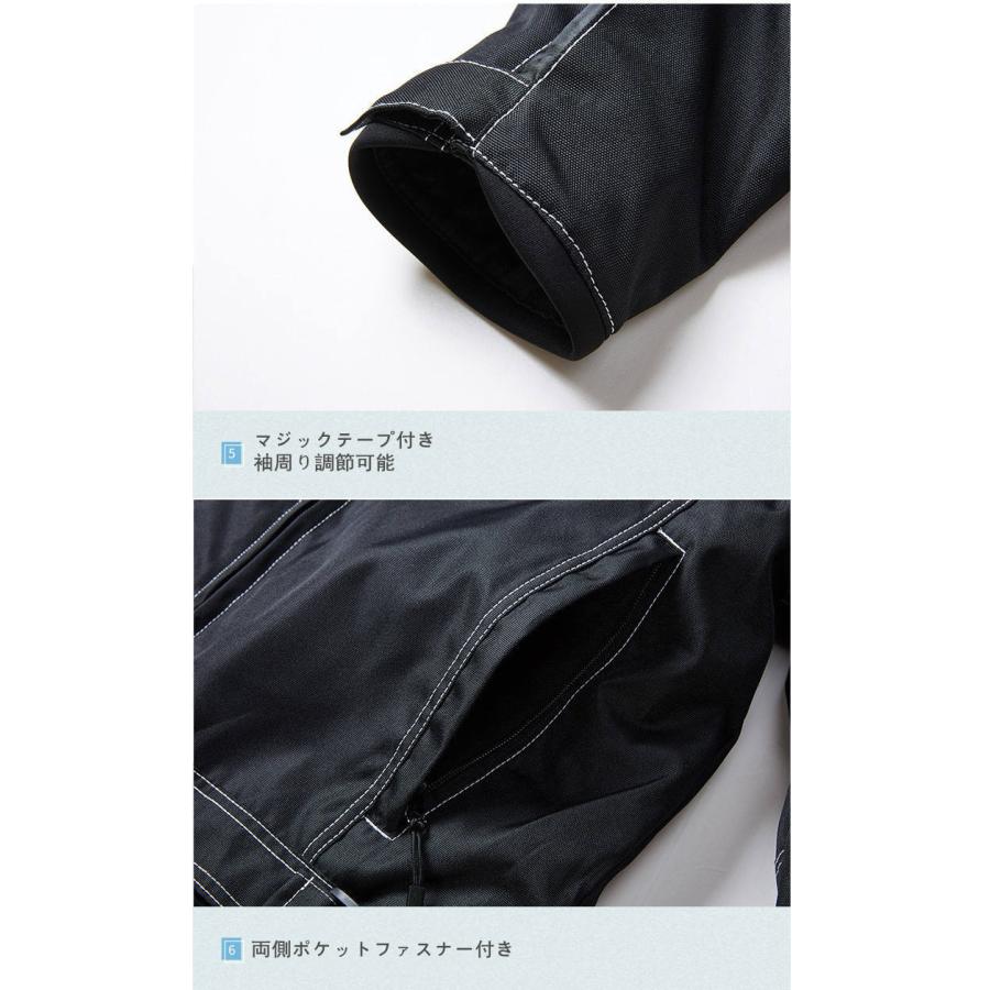 バイクウエア バイクジャケット 冬用 ライダースジャケット パッド付