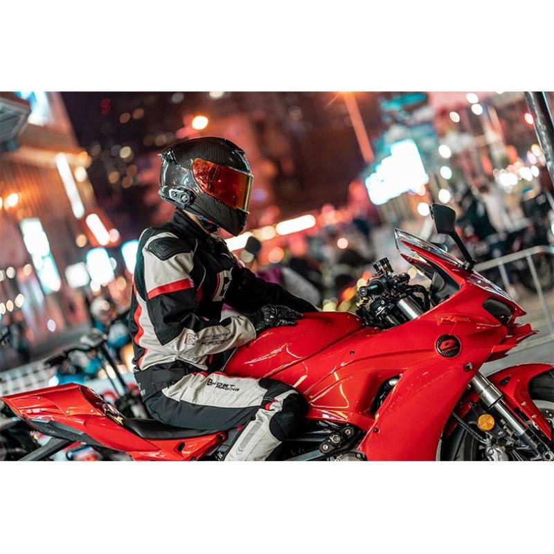 バイク上下セット バイク用 ジャケット 通気 フルメッシュジャケット