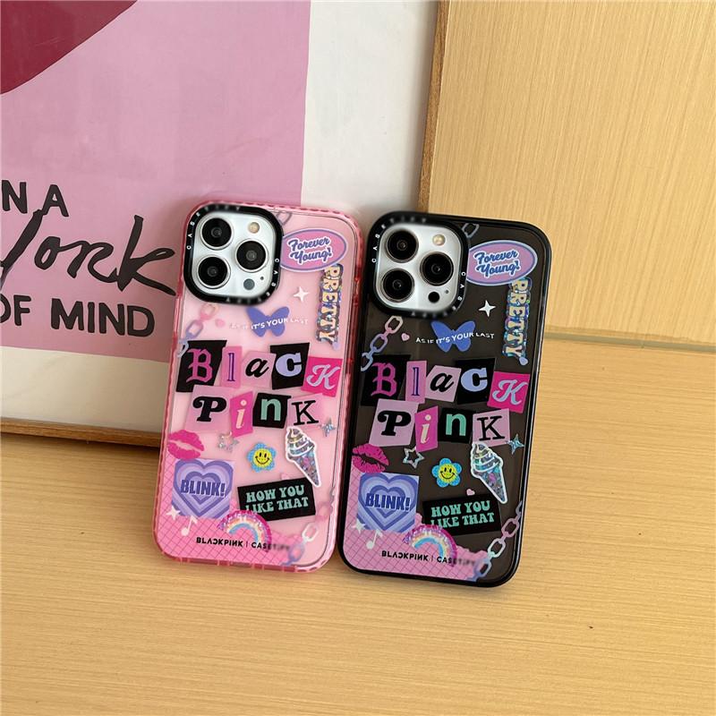 Blackpink iPhone14/14Pro/14Promax/14plus/13/12/11/X/XR 透明 Blackpink iPhone14/14Pro/14Promax/14plus/13/12/11/X/XR 透明