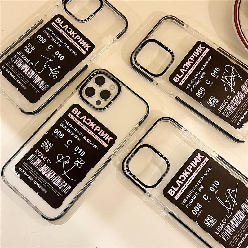 Blackpink iPhone14/14Pro/14Promax/14plus/13/12/11/X/XR 透明 Blackpink iPhone14/14Pro/14Promax/14plus/13/12/11/X/XR 透明