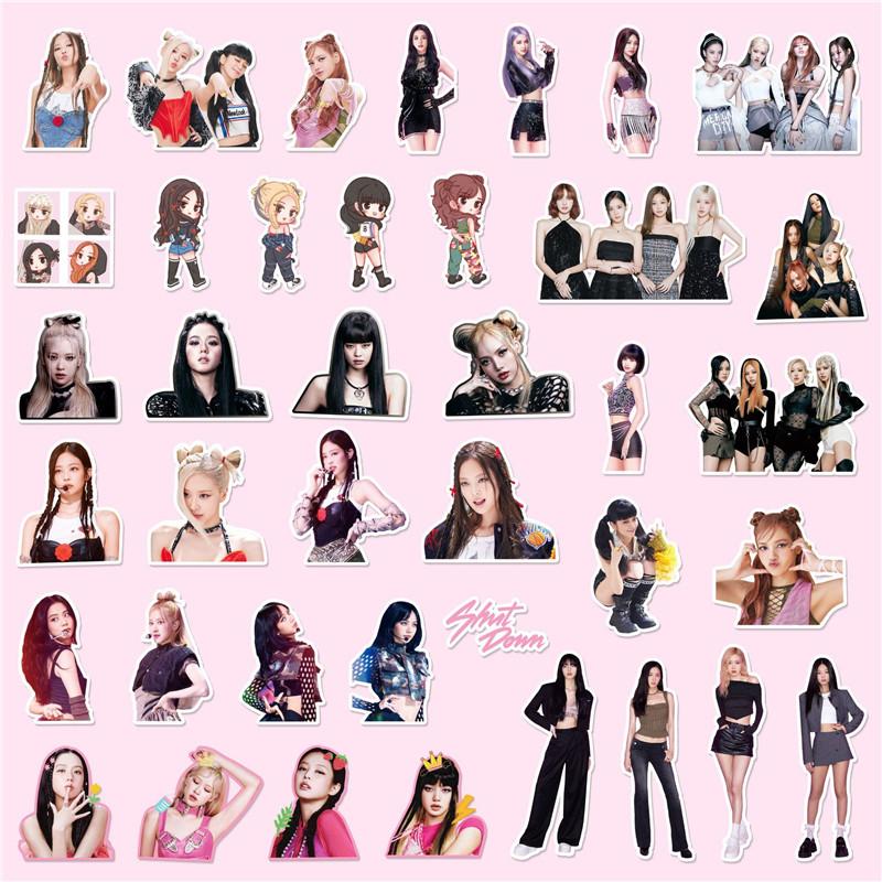 BLACKPINKグッズ シール 93枚 シールセット BORN PINK ブラックピンク