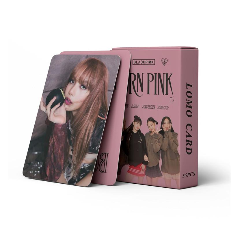BLACKPINKグッズ フォト カード 55枚 セット トレカ ブラック BLACKPINKグッズ フォト カード 55枚 セット トレカ ブラック