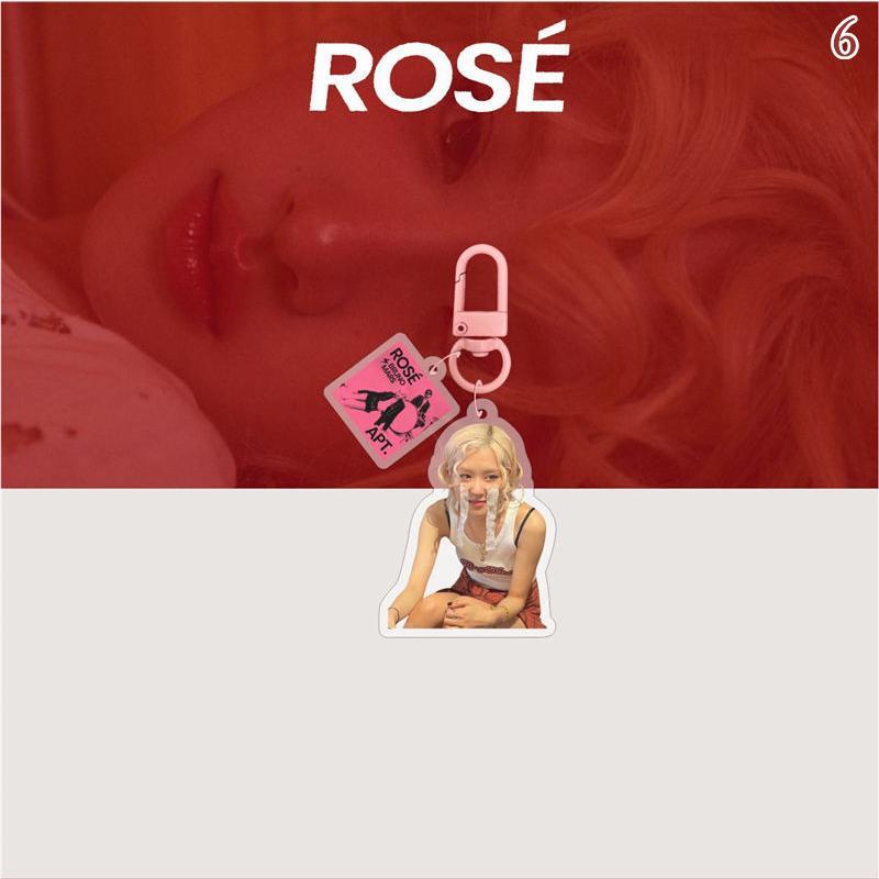 2番目半額 ROSEグッズ APT. キーリング ロゼ BLACKPINK アクリル