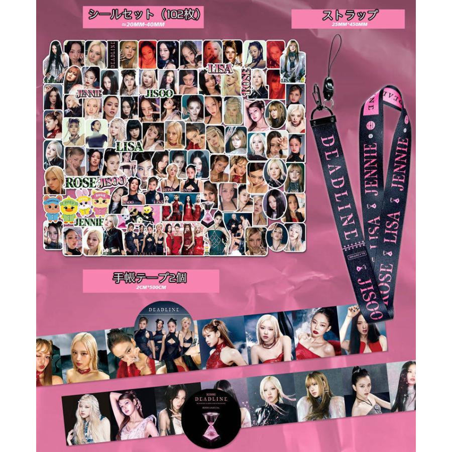 BLACKPINKグッズ ギフトボックス フォトカード DEADLINE セット トレカ