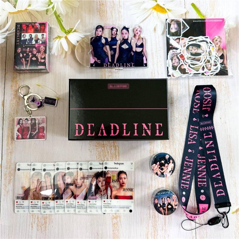 BLACKPINKグッズ ギフトボックス フォトカード DEADLINE セット トレカ