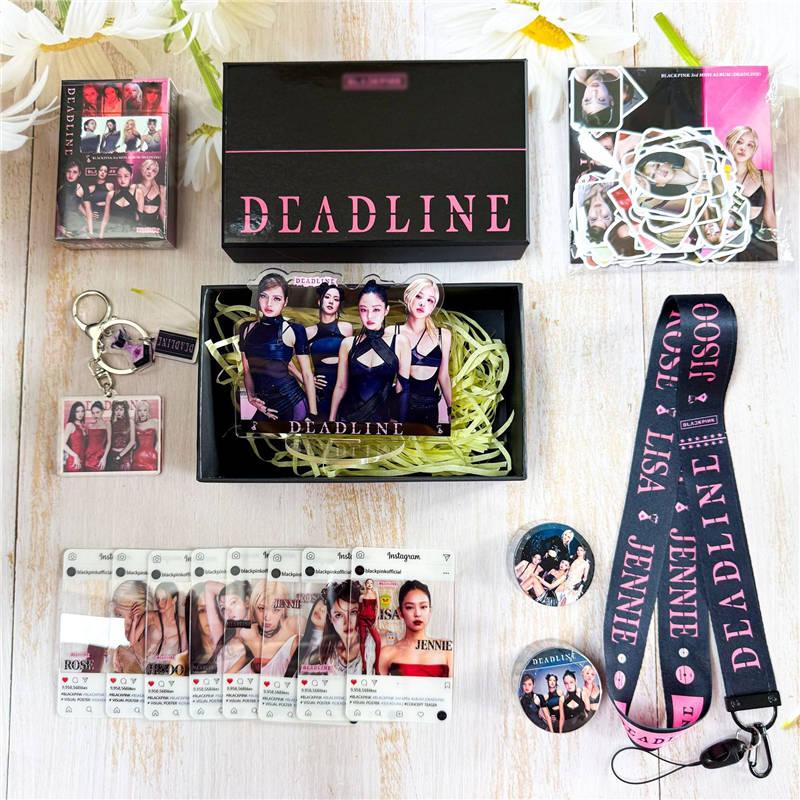 BLACKPINKグッズ ギフトボックス フォトカード DEADLINE セット トレカ