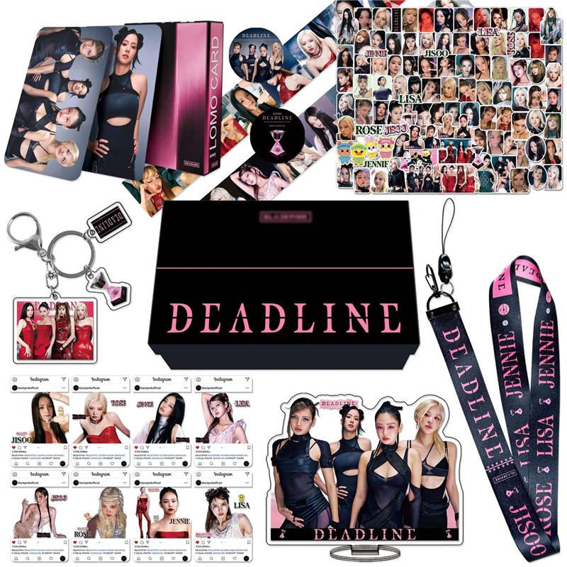 BLACKPINKグッズ ギフトボックス フォトカード DEADLINE セット トレカ