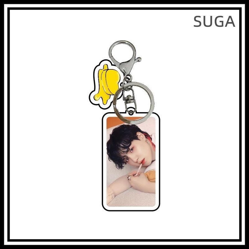 BTS 防弾少年団 Butter バンタン キーリング プラスチック
