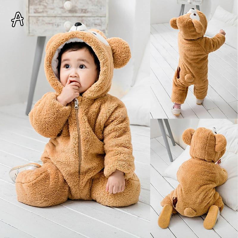 短納期 ロンパース 子供服 秋冬 着ぐるみ 73-120 ベビー服 出産祝い