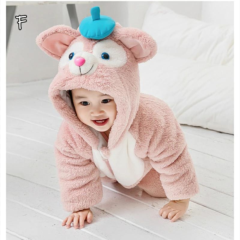 短納期 ロンパース 子供服 秋冬 着ぐるみ 73-120 ベビー服 出産祝い カバーオール 赤ちゃん 着ぐるみ 新生児服 防寒着 フードニット オールインワン お出掛け |  | 06