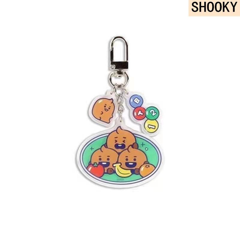 送料無料 BT21 防弾少年団 BTS バンタン キーリング