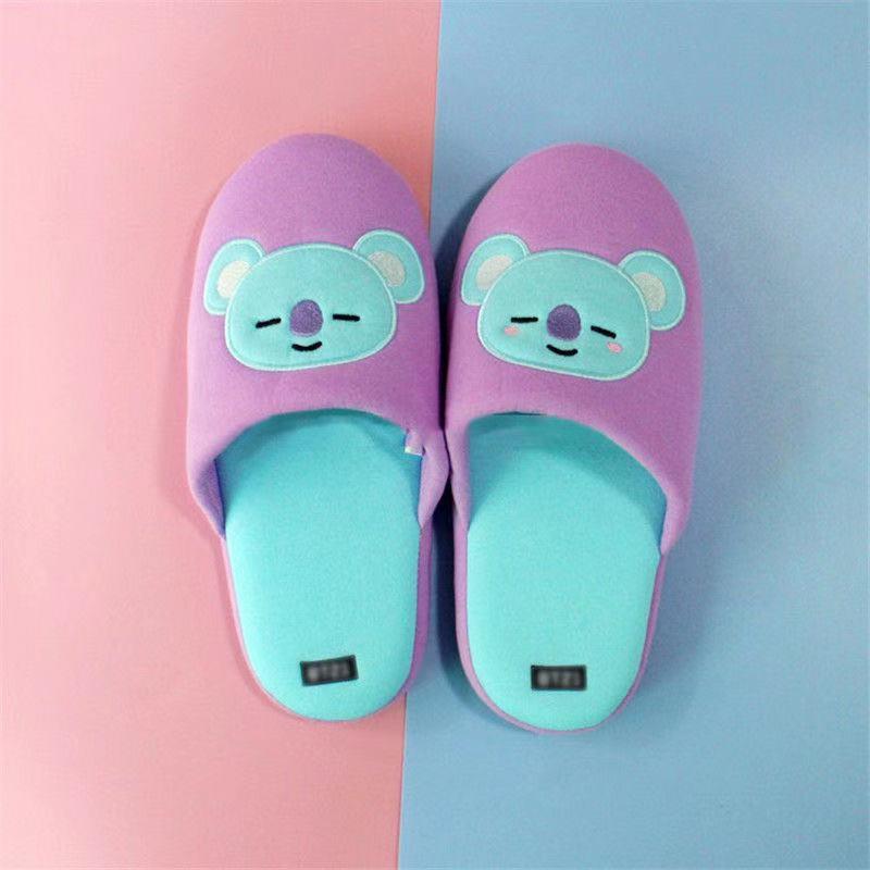 BTSグッズ スリッパ 室内履き 冬用 ルームシューズ 暖かい BTSグッズ スリッパ 室内履き 冬用 ルームシューズ 暖かい