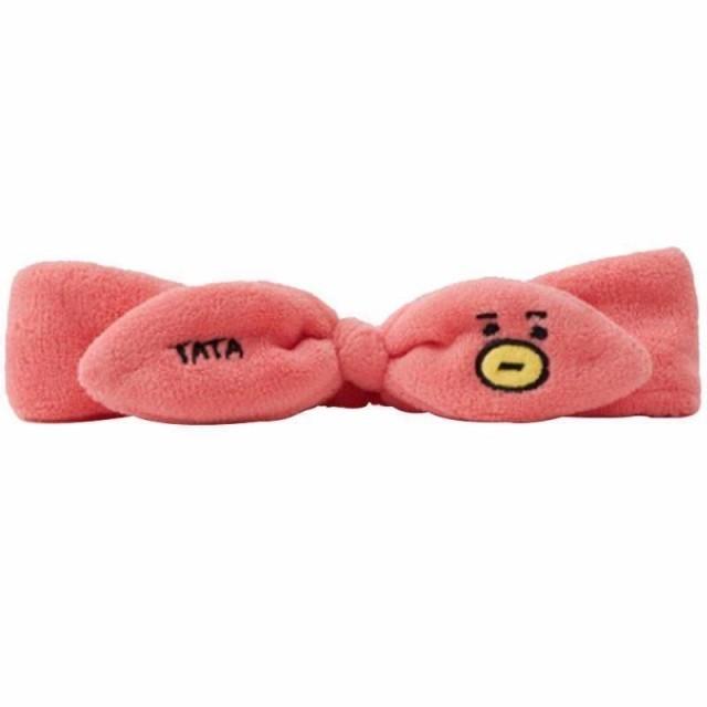 防弾少年団 （BTS） ヘアバンド　pink 送料無料 BTSグッズ ヘアバンド リボン ビーティー21 防弾少年団 BT21