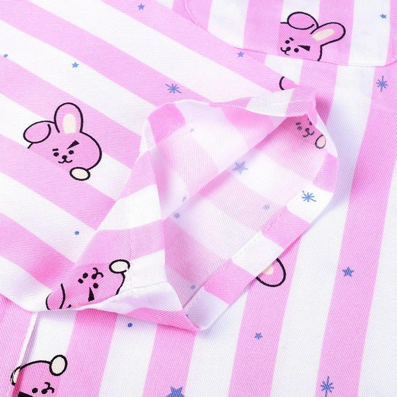 送料無料 BTSグッズ パジャマ ルームウェア 長袖長ズボン 韓国