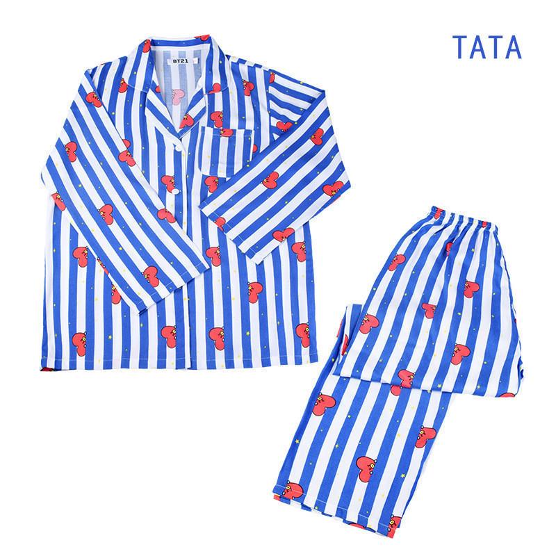 送料無料 BTSグッズ パジャマ ルームウェア 長袖長ズボン 韓国