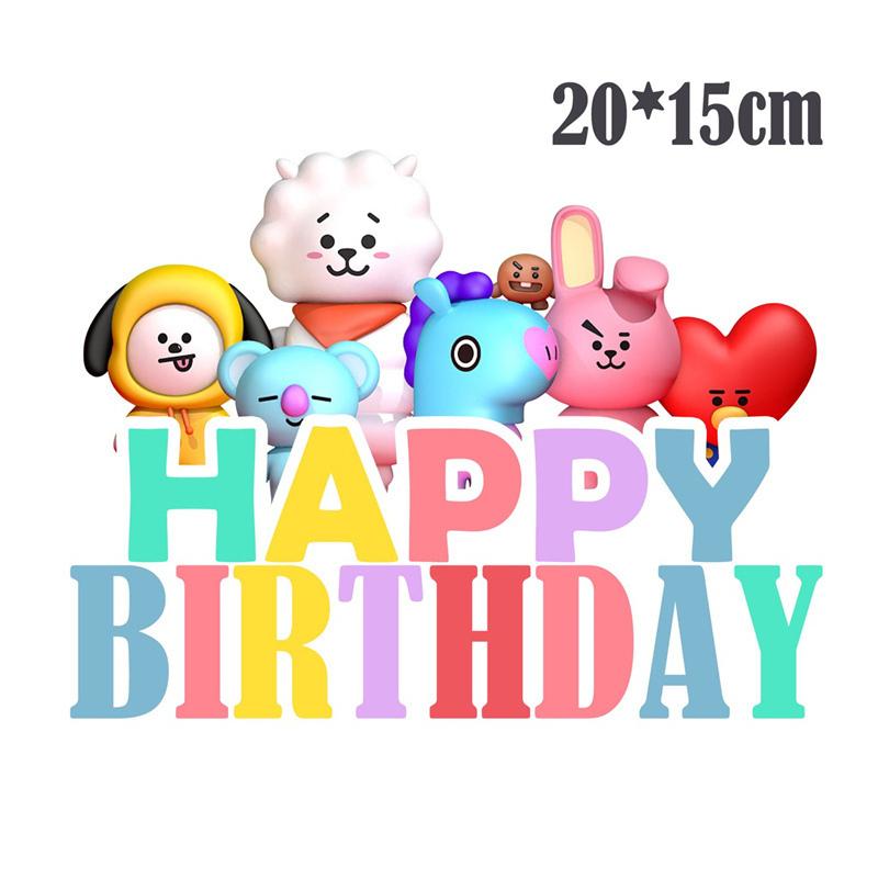 翌日発送 送料無料 Bt21 防弾少年団 Bts バンタン お誕生日 飾り付け バースデー装飾 バナー バルーン カップケーキトッパー 装飾セット バースデーガーランド Bts8 Twast 通販 Yahoo ショッピング