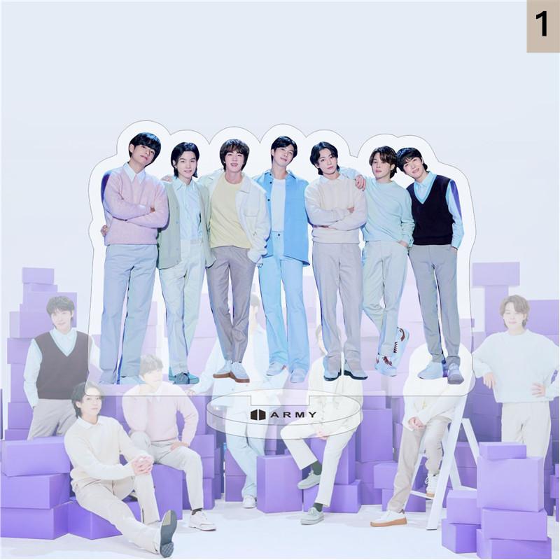 2番目半額 BTSグッズ FESTA 防弾少年団 写真 卓上 10cm バンタン 両面