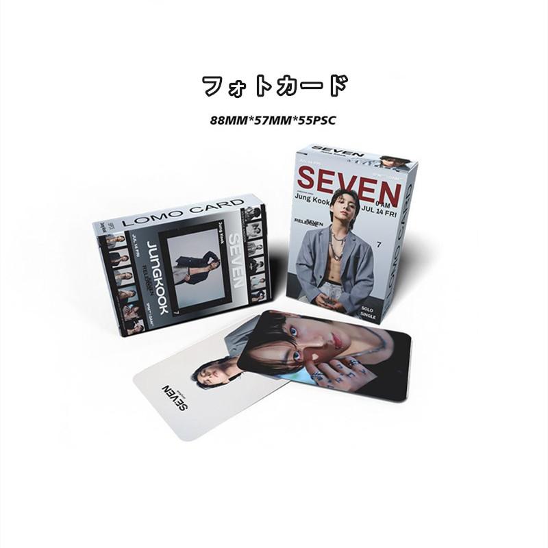 JUNG KOOKグッズ SEVEN ギフトボックス フォトカード グク JUNG KOOKグッズ SEVEN ギフトボックス フォトカード グク