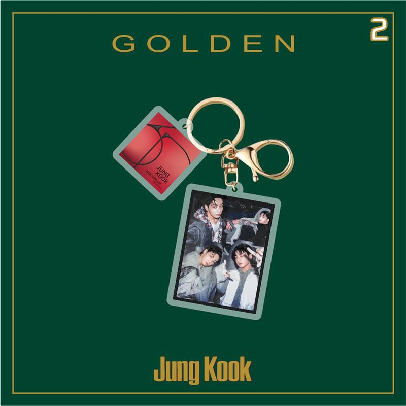 2番目半額 Jung Kookグッズ グク GOLDEN 防弾少年団 BTS バンタン 3D 
