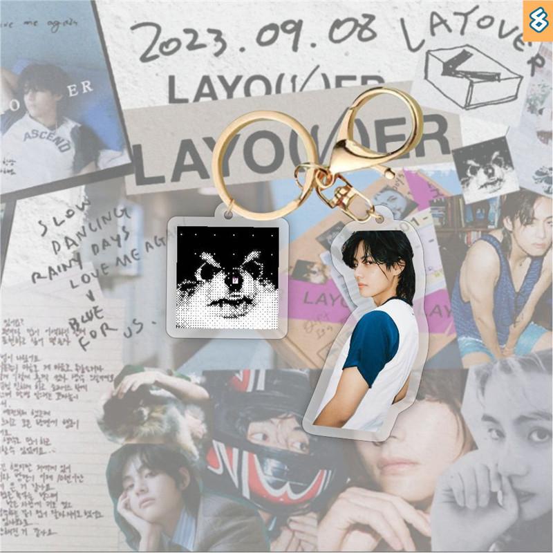 2番目半額 Vグッズ テヒョン 防弾少年団 BTS バンタン キーリング