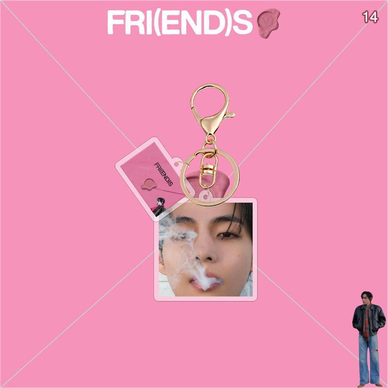 BTS テヒョン V アクリルチャーム タグ BTS 】 テテ V リップバック