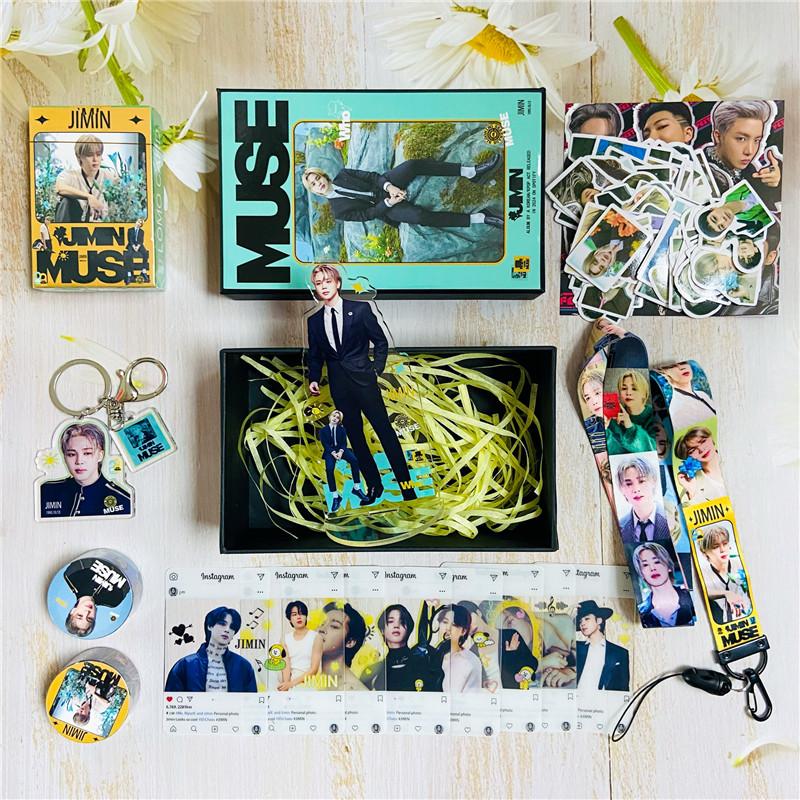 JIMINグッズ ギフトボックス フォトカード MUSE テープ セット