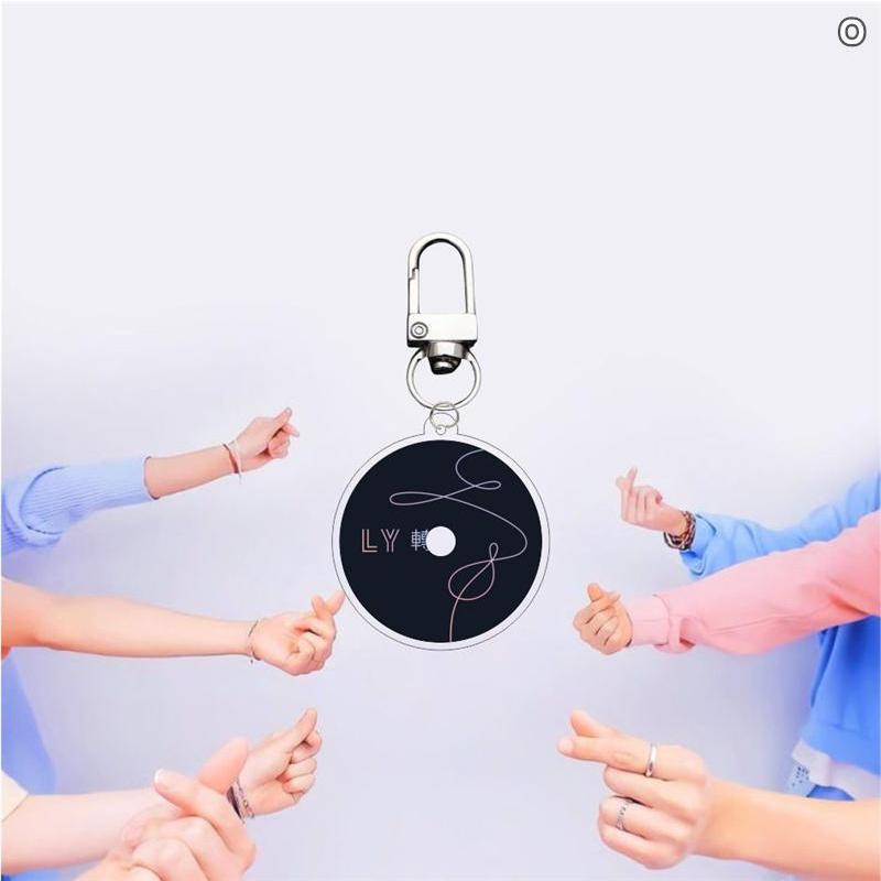 BTSグッズ 防弾少年団 アルバム形 バンタン キーリング アクリル 