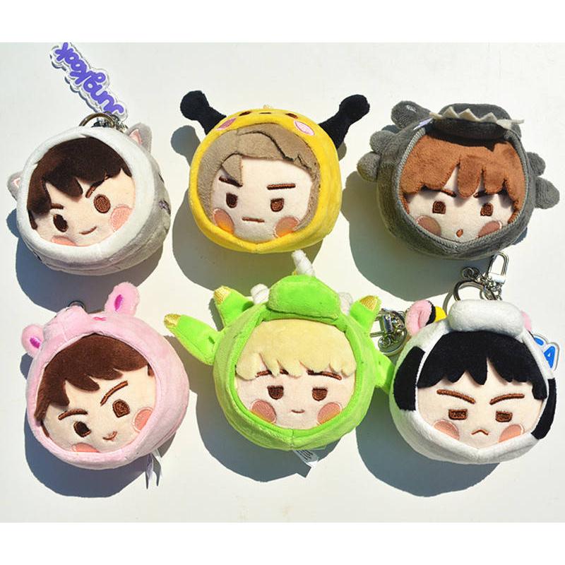BT21グッズ キーリング ぬいぐるみ BTS バンタン キャラクターグッズ