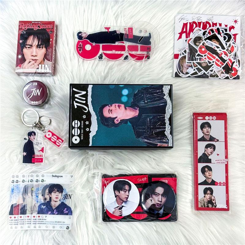 BTSグッズ ARIRANG ギフトボックス 個人メンバー フォトカード テープ