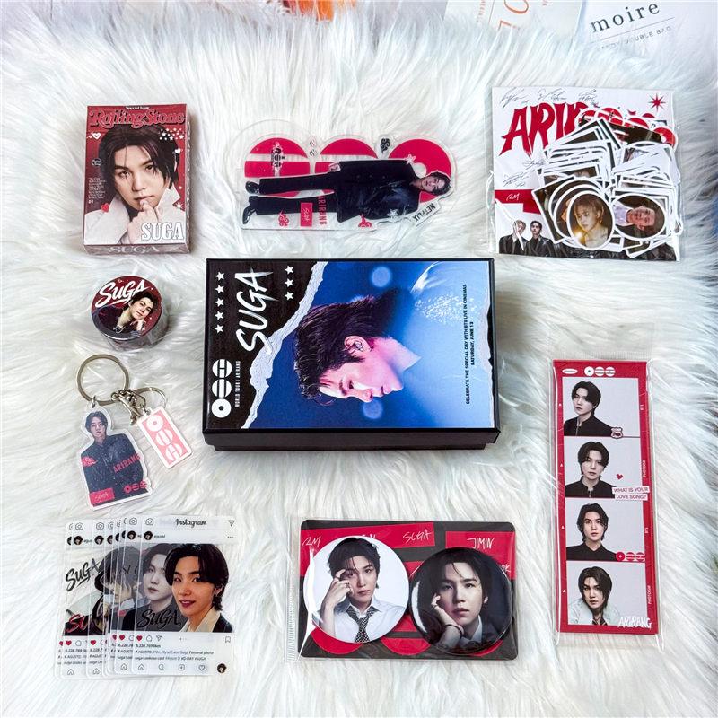 BTSグッズ ARIRANG ギフトボックス 個人メンバー フォトカード テープ