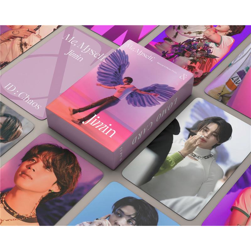 BTSグッズ JIMIN フォト カード 55枚 セット トレカ バンタン BTSグッズ JIMIN フォト カード 55枚 セット トレカ バンタン