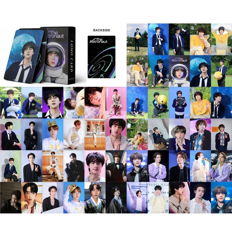BTSグッズ JIN フォト カード 55枚 セット トレカ バンタン 写真 BTSグッズ JIN フォト カード 55枚 セット トレカ バンタン 写真
