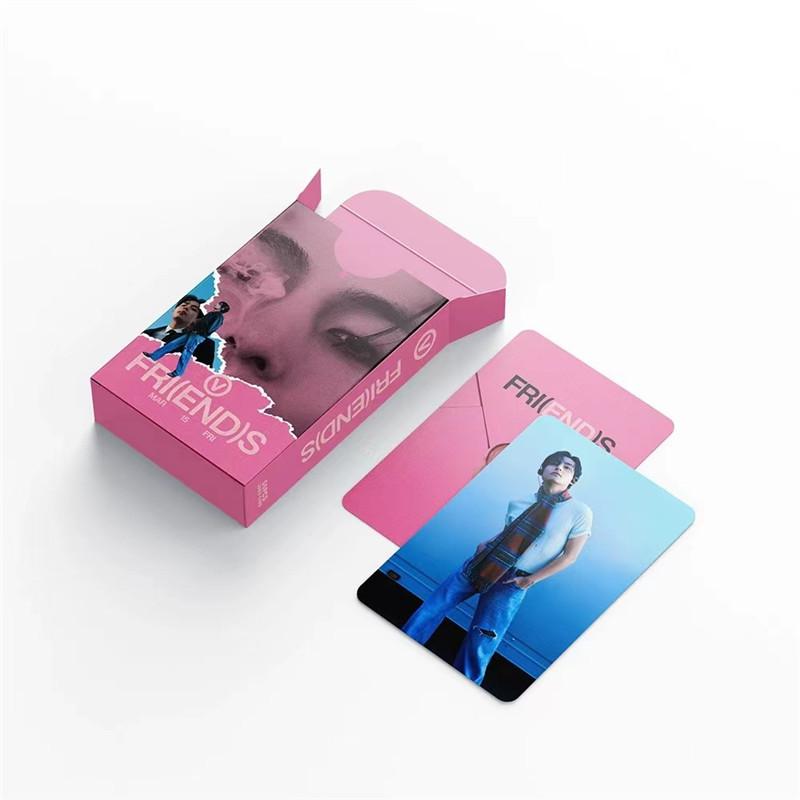 Vグッズ テヒョン フォト カード 55枚 セット トレカ テテ 写真 BTS フォトカード K-POP 韓国 アイドル FRI(END)S 応援 小物 LOMOカード バンタン｜twast｜13
