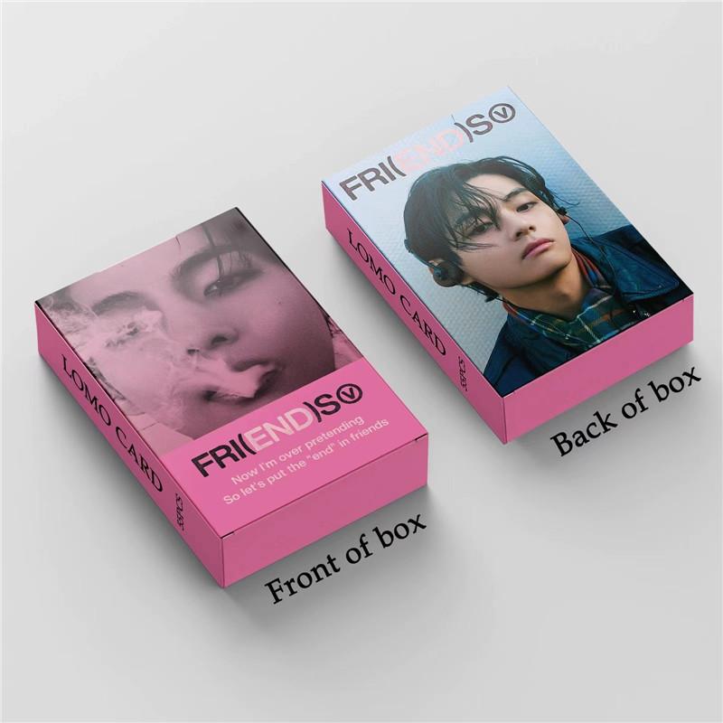 Vグッズ テヒョン フォト カード 55枚 セット トレカ テテ 写真 BTS フォトカード K-POP 韓国 アイドル FRI(END)S 応援 小物 LOMOカード バンタン｜twast｜05
