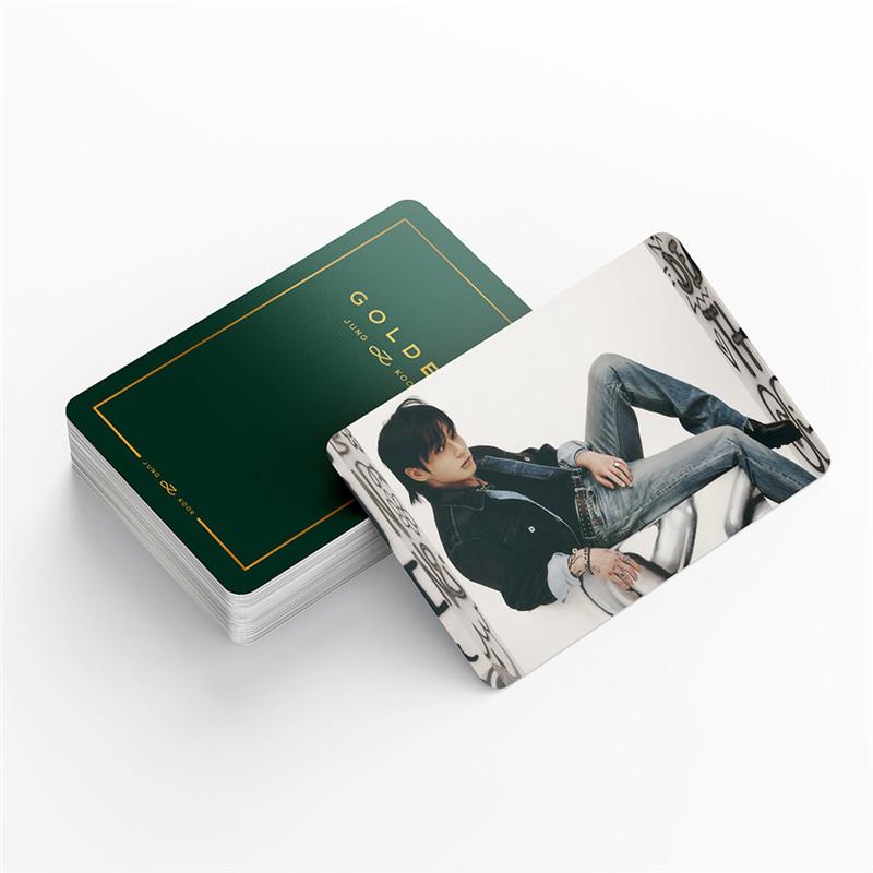 Jung Kookグッズ グク GOLDEN フォト カード 55枚 セット トレカ