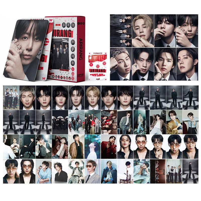 BTSグッズ フォト カード 55枚 セット トレカ バンタン 写真 全員
