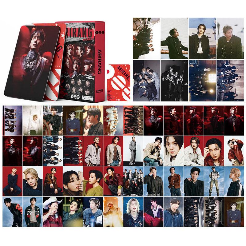 BTSグッズ フォト カード 55枚 セット トレカ バンタン 写真 全員