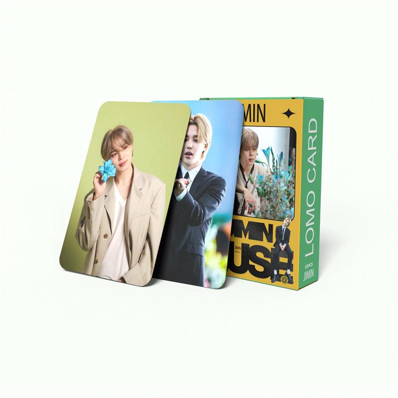 JIMINグッズ ジミン フォトカード 55枚 セット トレカ 写真 BTS K-POP