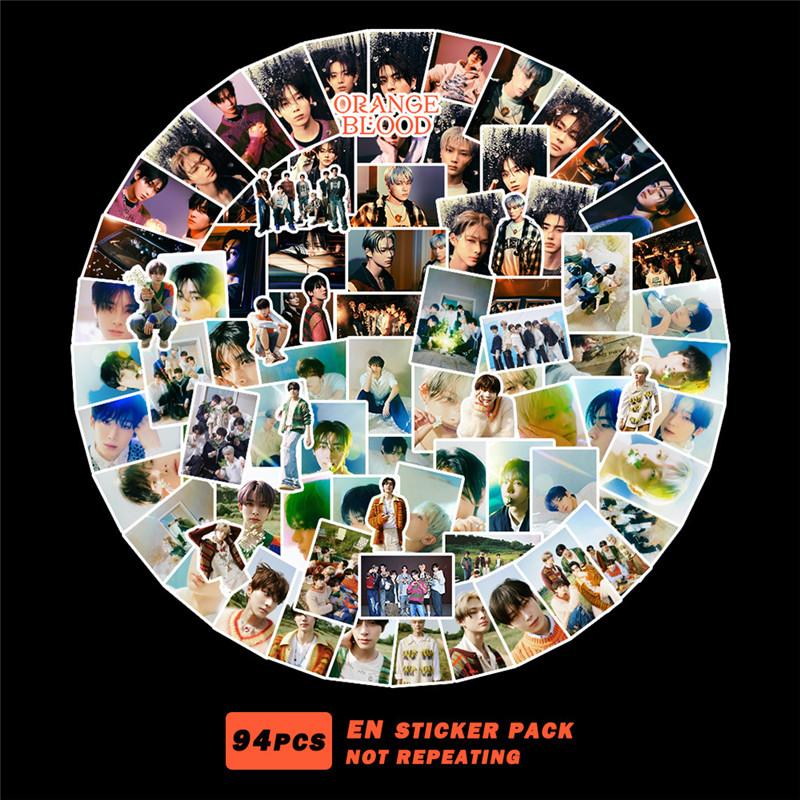 Enhypenグッズ シール シールセット 94枚 エンハイプン ORANGE BLOOD