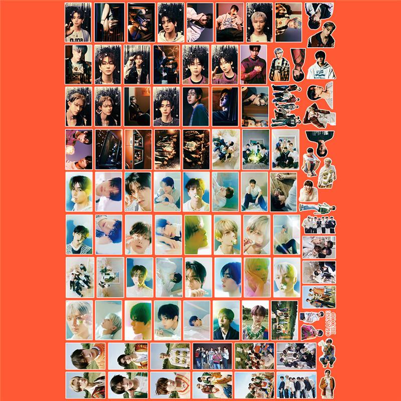 Enhypenグッズ シール シールセット 94枚 エンハイプン ORANGE BLOOD