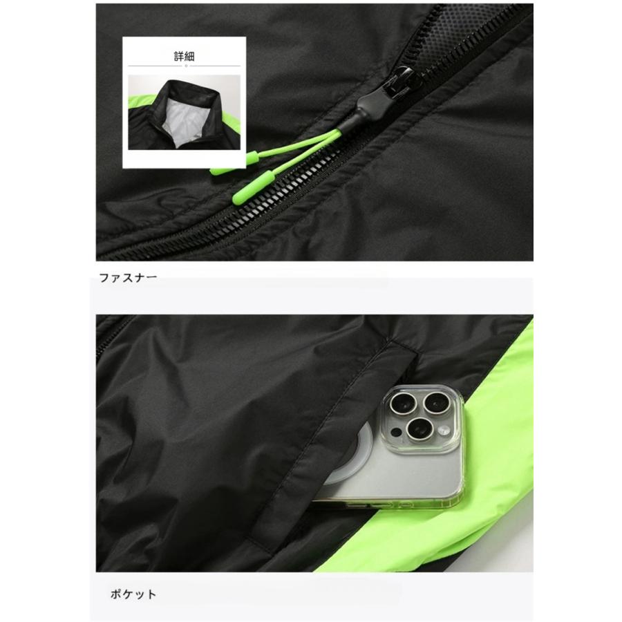 空調の服 清涼シャツ 半袖 扇風服 ワークマン ファン付 男女兼用 3段階