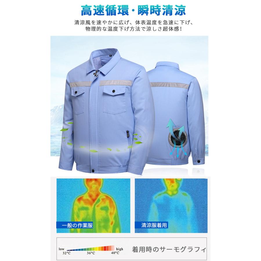 空調の服 半袖 長袖 空調ジャケット ファンウェア ワークマン ファン