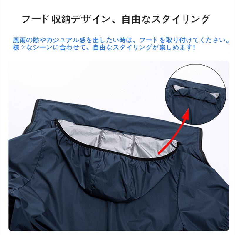 ワークマン空調服 半袖 ファン付き作業服 ネイビー 空調作業服 ファン付き 作業服 空調ベスト ワークマン ジャケット 半袖