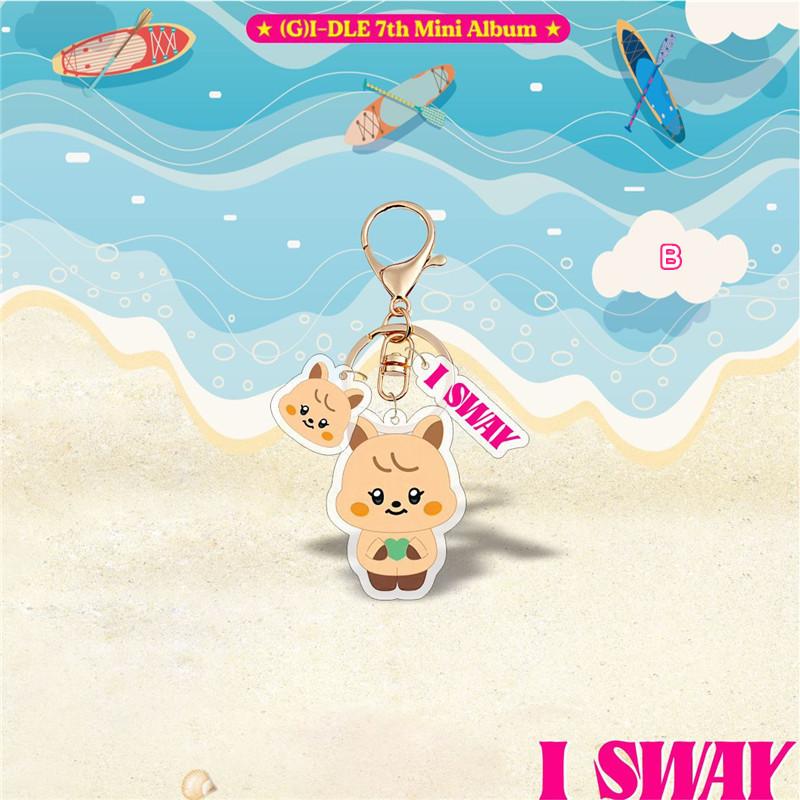 GIDLE I-DLE We are CUBEカフェ MD 限定 キーホルダー 楽天市場】☆5種選択☆ (G)I-DLE - ACRYLIC KEYRING 【6TH