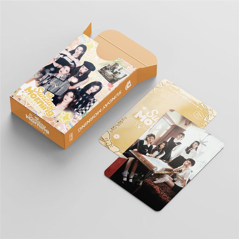 ILLITグッズ フォトカード 55枚 セット トレカ アイリット 写真 全員 フォトカード K-POP 韓国 アイドル Sunday Morning 応援 小物 LOMOカード Wonhee Iroha |  | 08