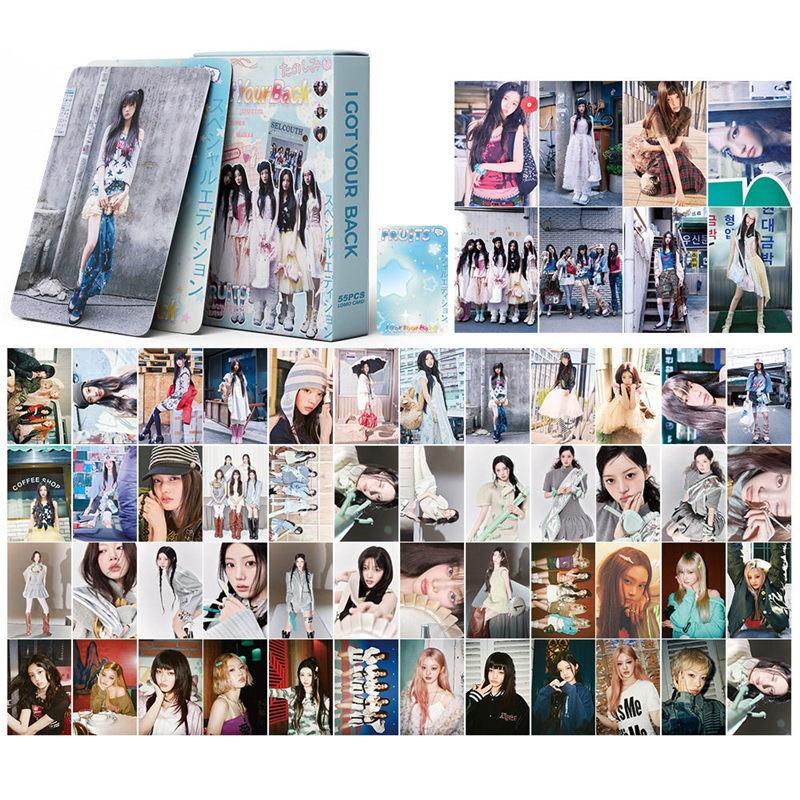 ILLITグッズ フォトカード 55枚 セット トレカ アイリット 写真 全員 K