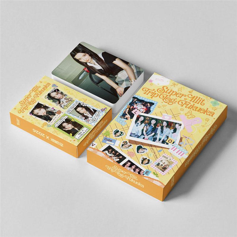 ILLITグッズ フォトカード 55枚 セット トレカ アイリット 写真 全員 フォトカード K-POP 韓国 アイドル TRIP LOG FUKUOKA 応援 小物 LOMOカード Wonhee Iroha |  | 03